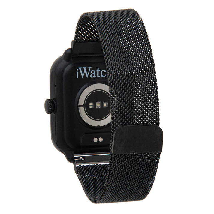 iWatch Model #: BCBM - Black Case with Black Metal Band