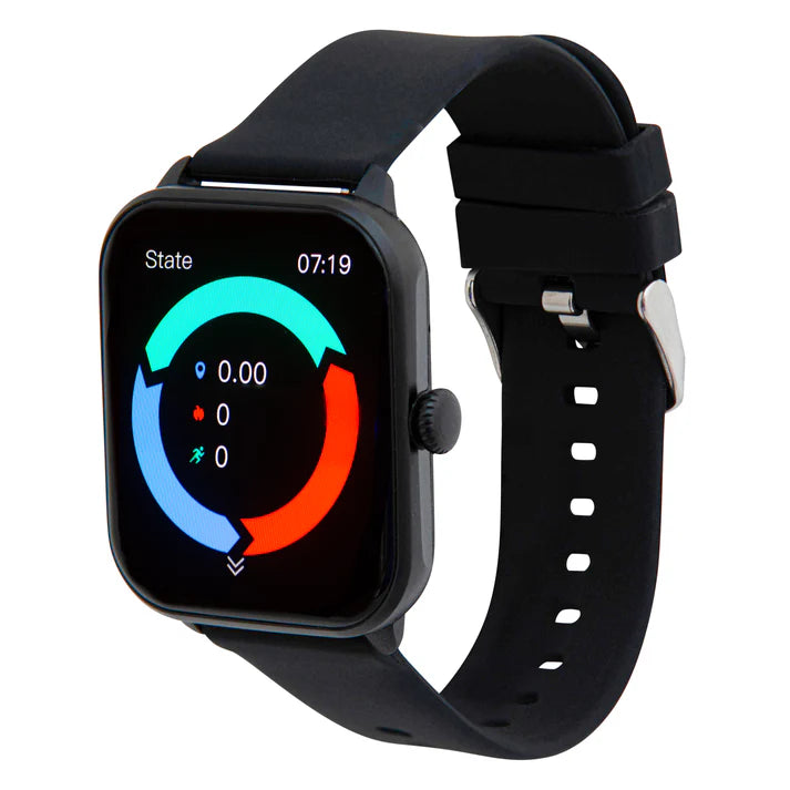 iWatch Model #: BCBR - Black Case with Black Rubber Band