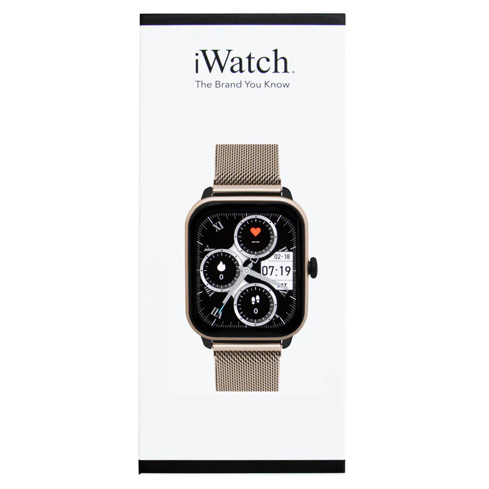 iWatch Model #: GCGM - Gold Case Gold Metal Band
