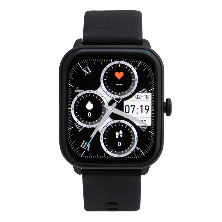 iWatch Model #: BCBR - Black Case with Black Rubber Band