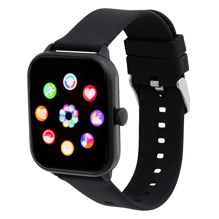 iWatch Model #: BCBR - Black Case with Black Rubber Band